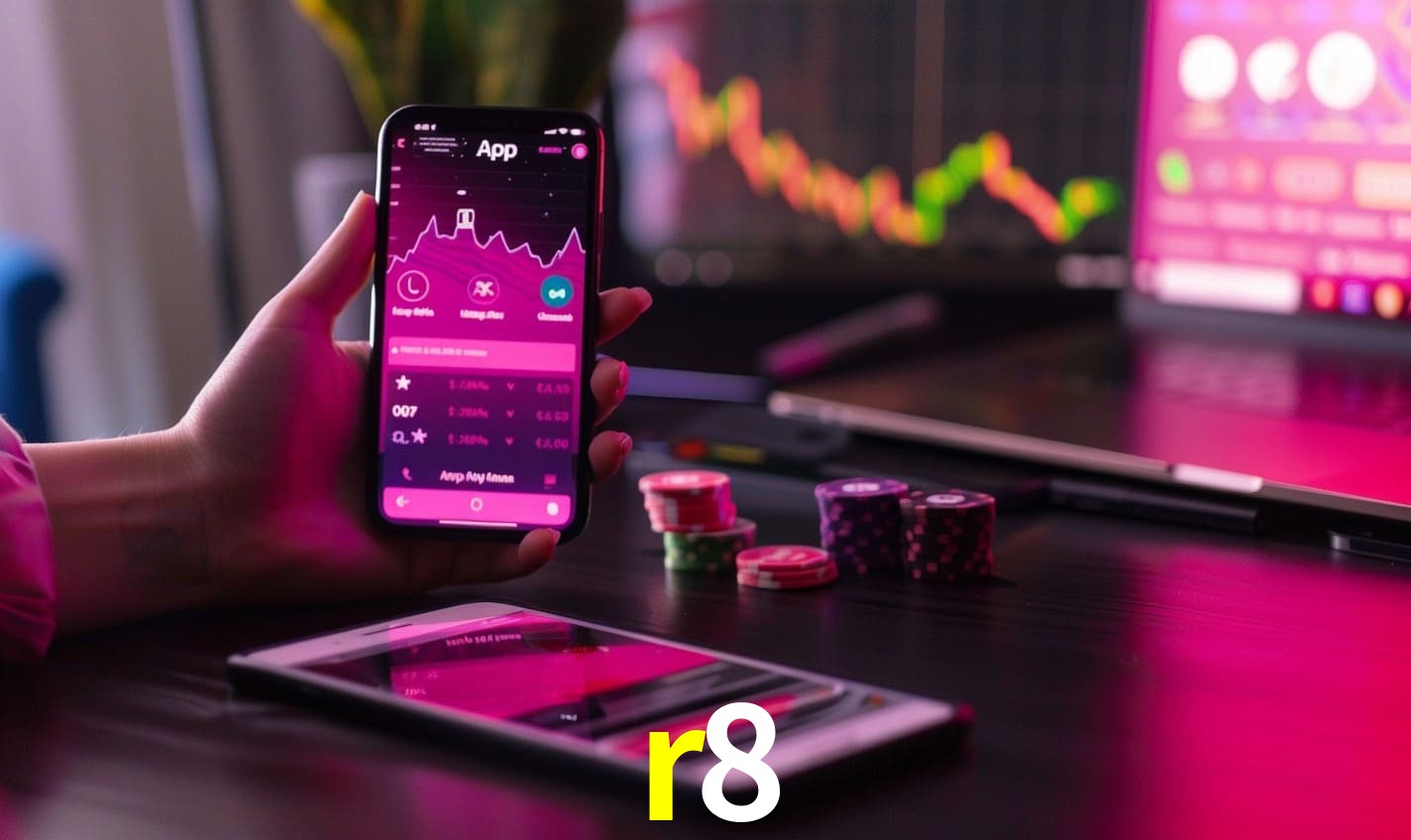 Recursos Exclusivos do App r8 - Modo Offline, Login Biométrico